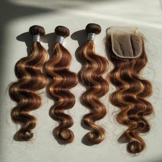 Body Wave Bundles With Closure